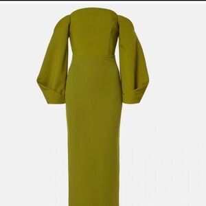 ISO Solace London Lotta Gown in Green